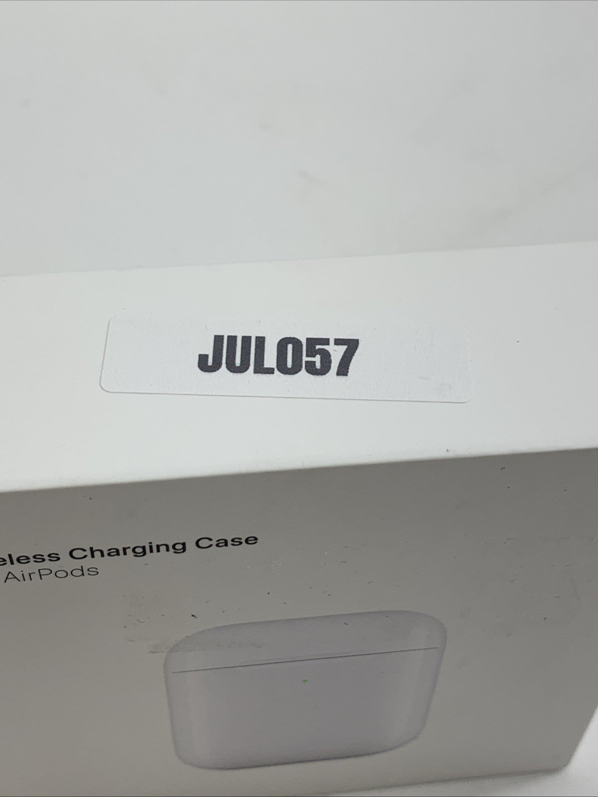 Apple Wireless Charging Case Only for Earphones AirPods MR8U2AM/A OEM White