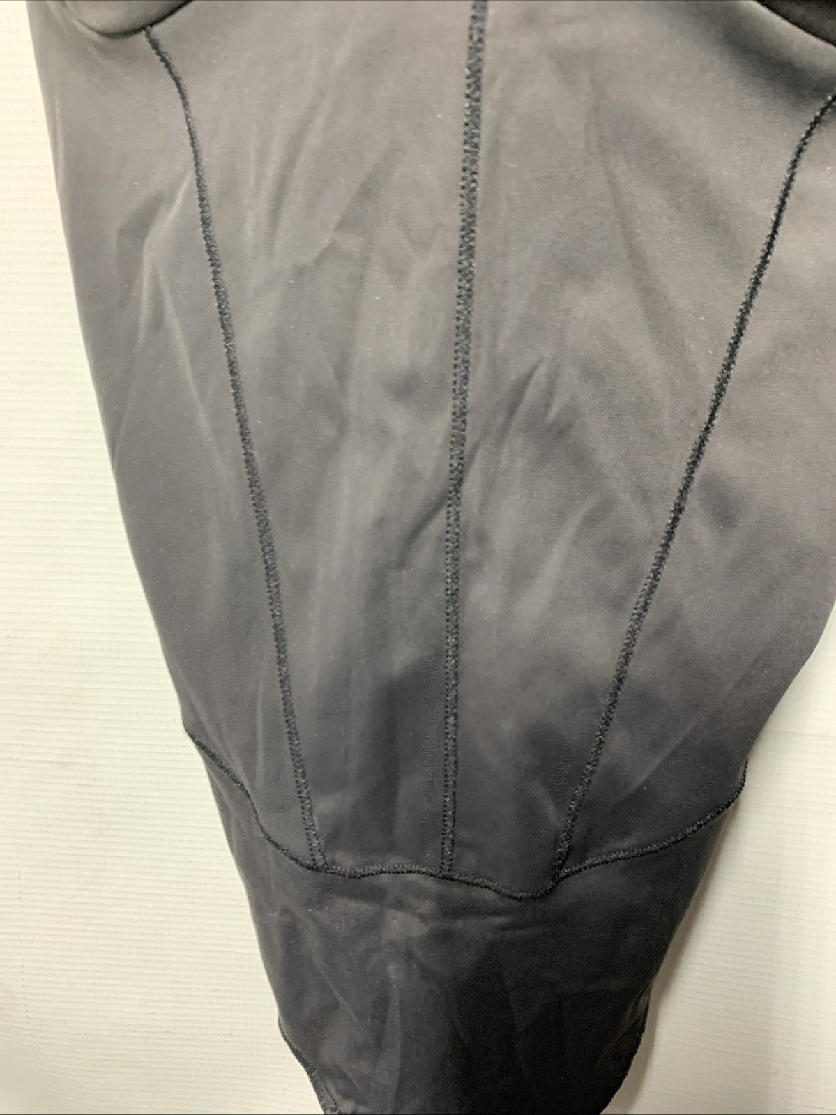 Maidenform DMS131 Firm Control Tummy Shaping Multiway Thong Bodysuit Large Black