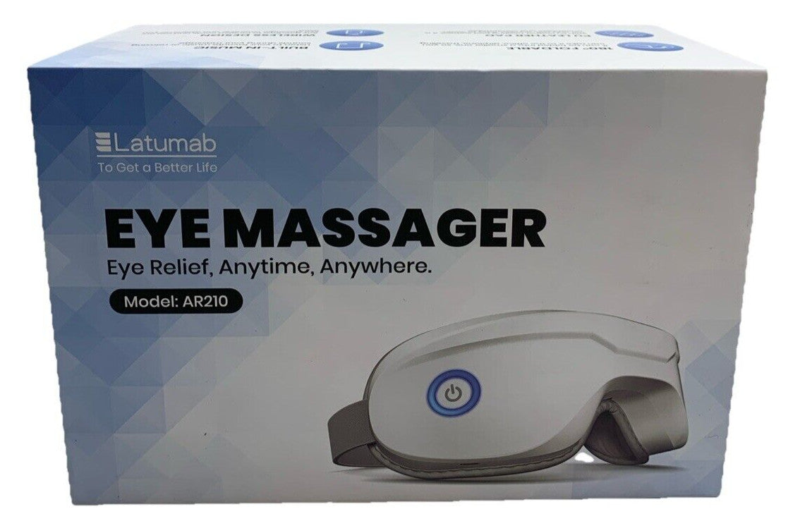 Eye Massager with Heat Heated Eye Mask with Bluetooth Music Face Massager AR210