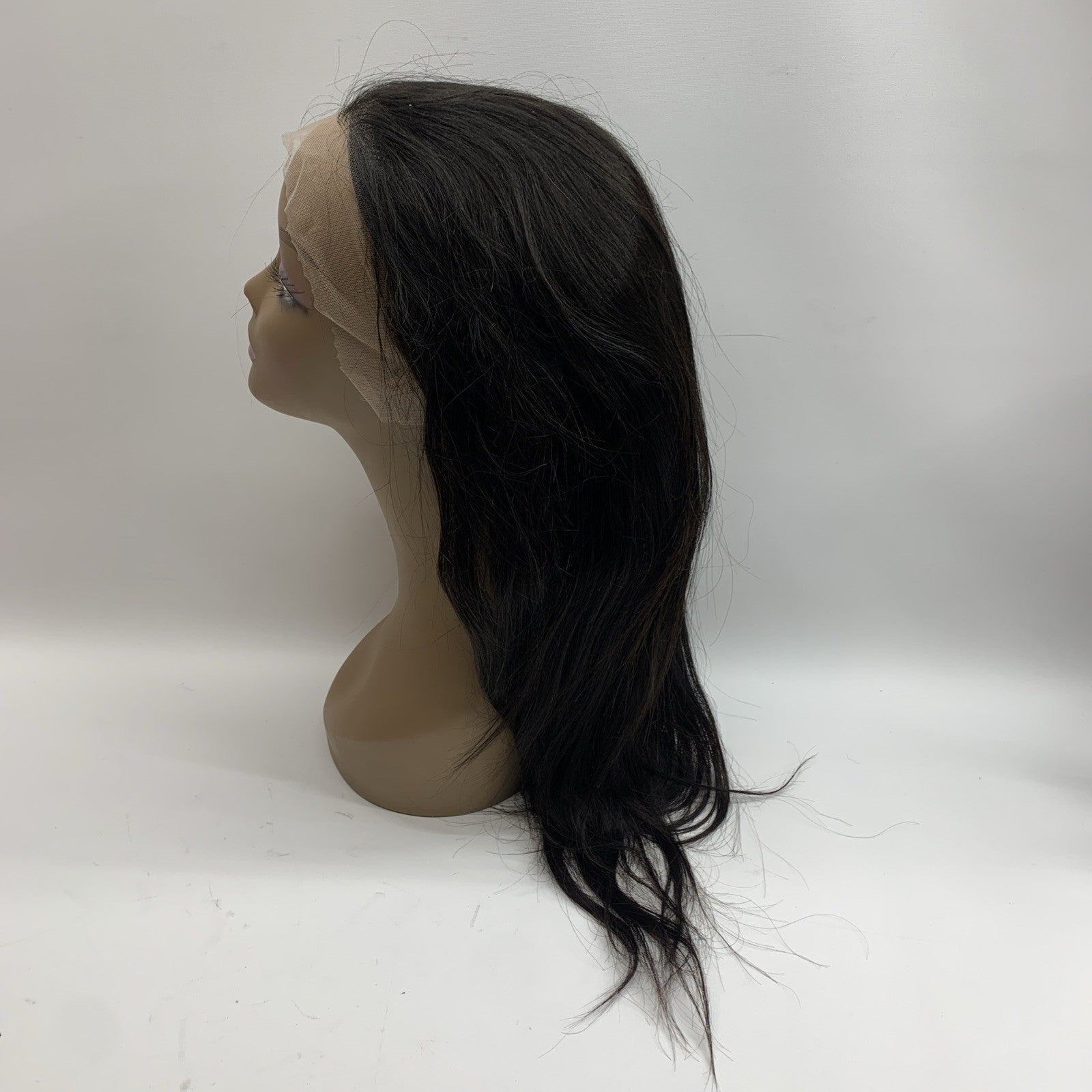 13x6 Women Lace Front Wigs Human Hair 200 Density Straight HD Lace 26 Inch Black