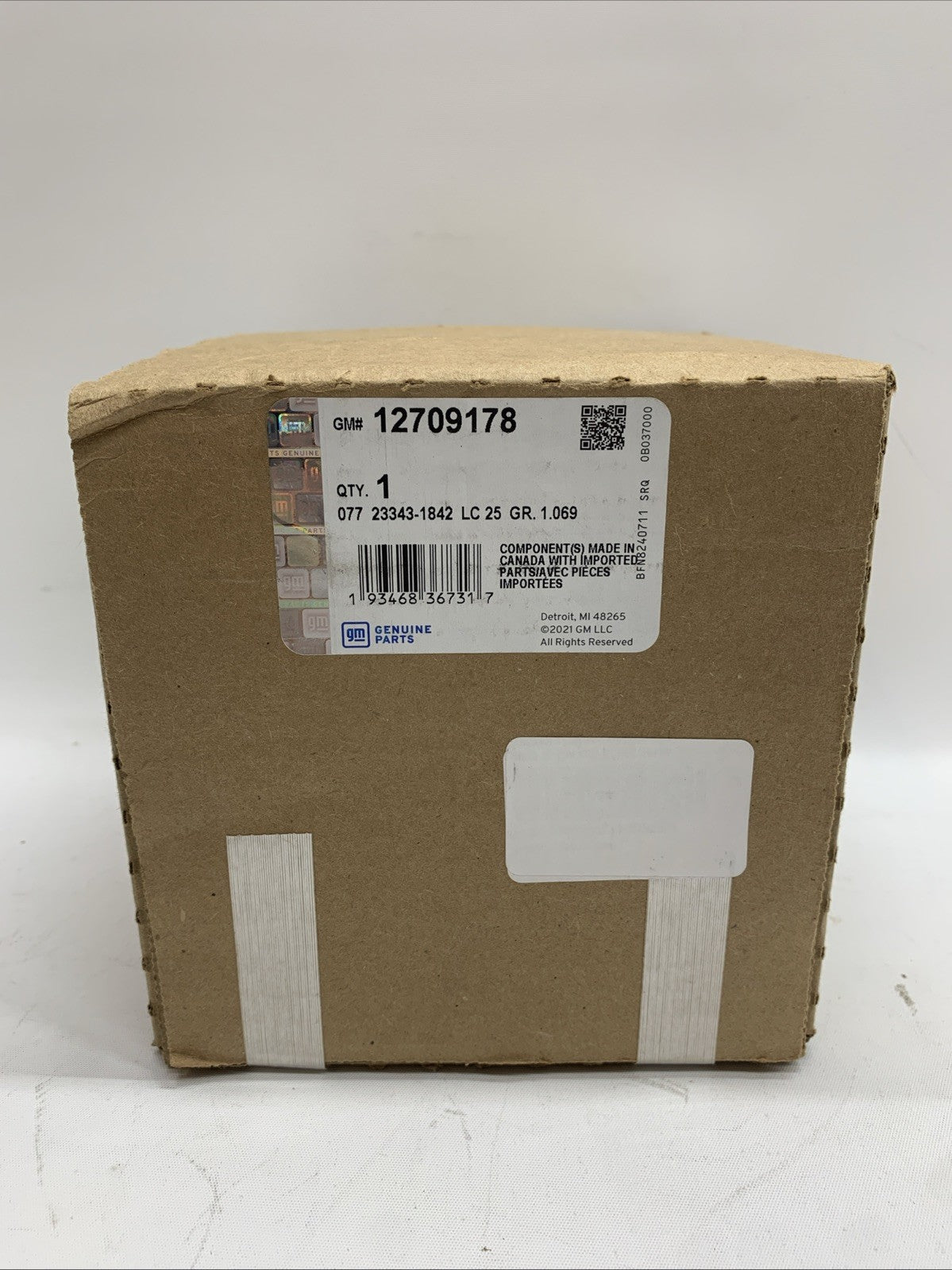 2009-2021 Chevy Traverse Water Pump + gasket New Genuine Oem Part 12709178