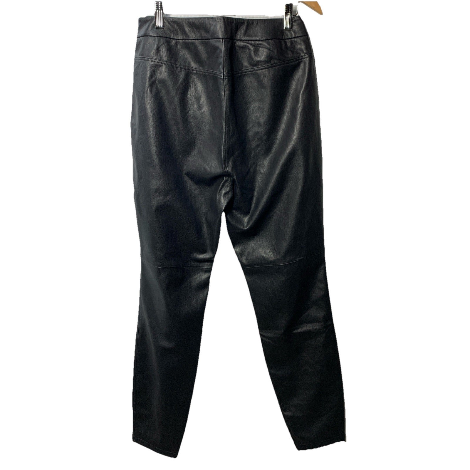 Hugo Boss Women's Taskin High Waist Long Pants Slim w/Side Zip Size 4 Black