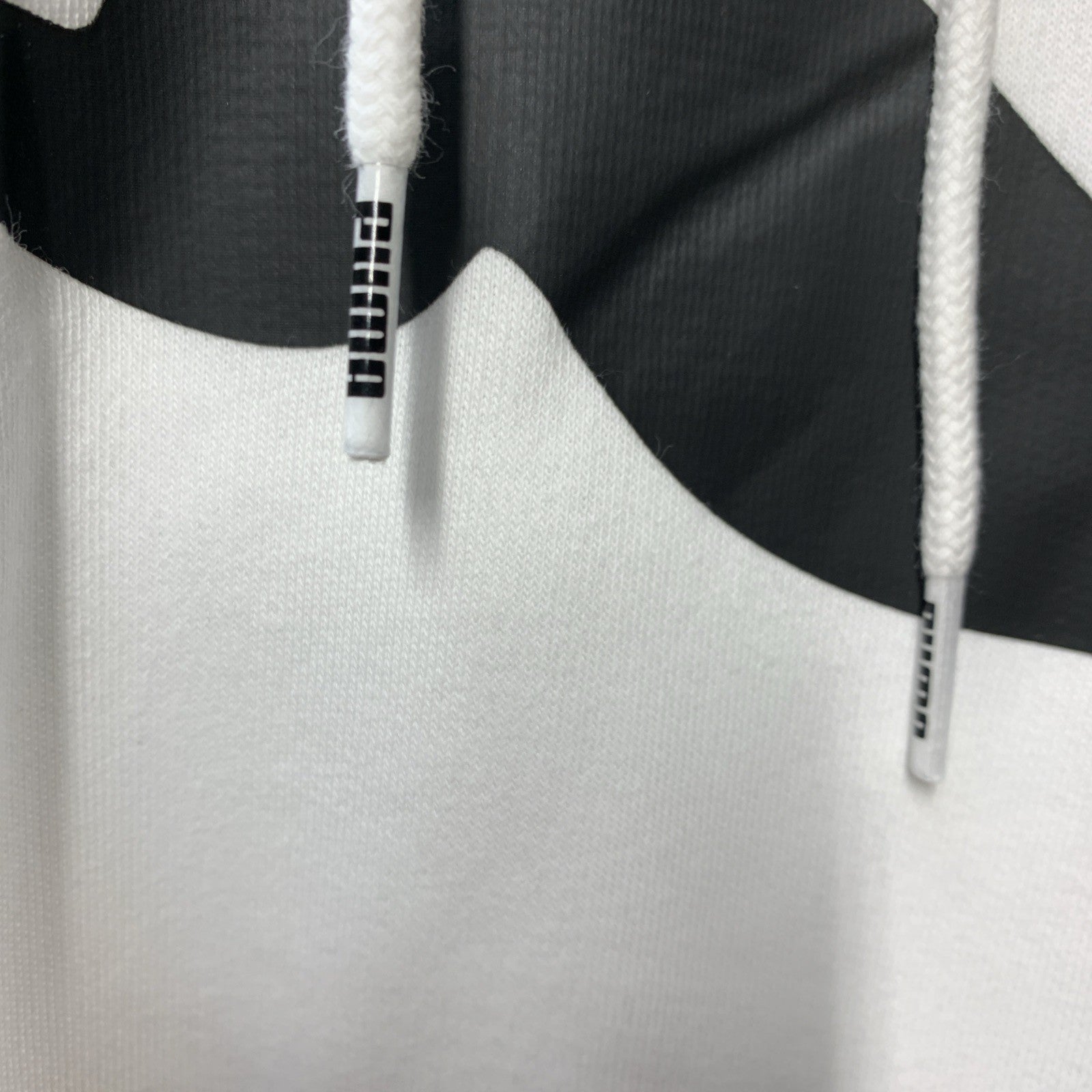 PUMA Womens Classics Hoodie Plus Sizes 1X White Long Sleeve Drawstring Pull-over