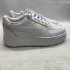 PUMA Women 387212-01 Karmen Rebelle Shoe Lace-up Sneaker White Size 10.5 Low-top