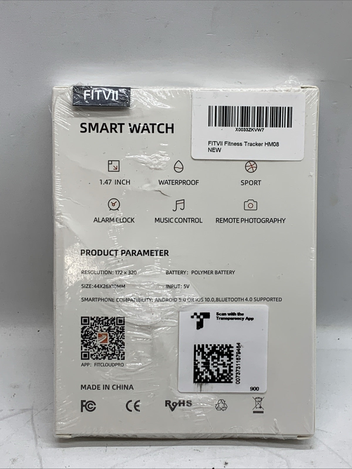 FITVII HM08 Slim Fitness Tracker 1.47