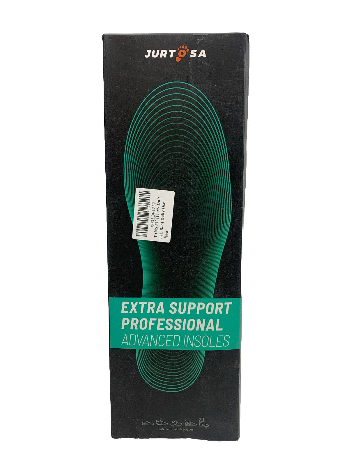 High Arch Extra Support Insoles for Shoes Reduce Foot Pain Improve Balance XL