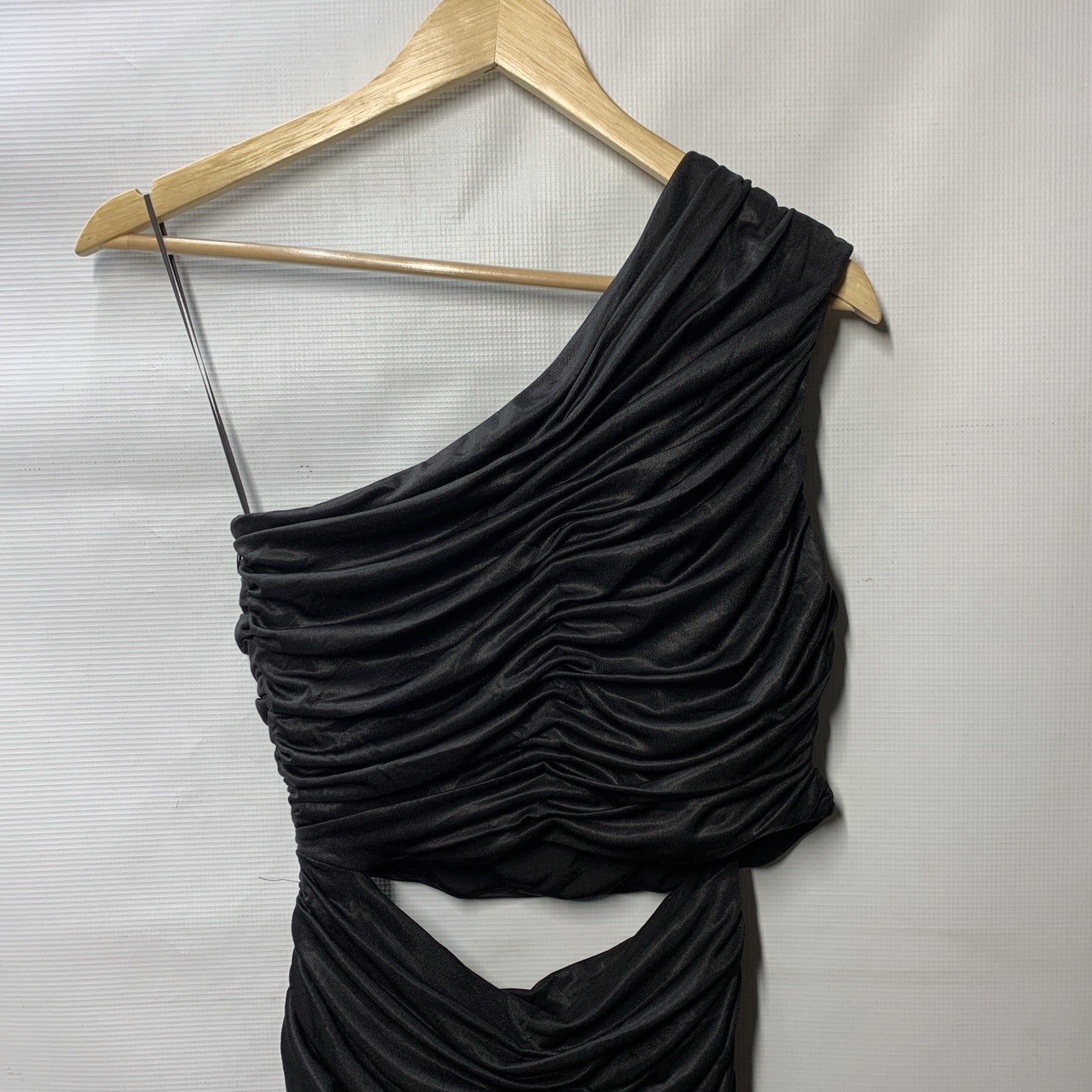 Dress the Population Women's Roxanne Bodycon Party Mini Dress Black Size Medium