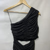 Dress the Population Women's Roxanne Bodycon Party Mini Dress Black Size Medium