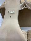 Badgley Mischka Women's Nimah Kitten Heel Sandal Heeled Nude Size 9 Open Toe