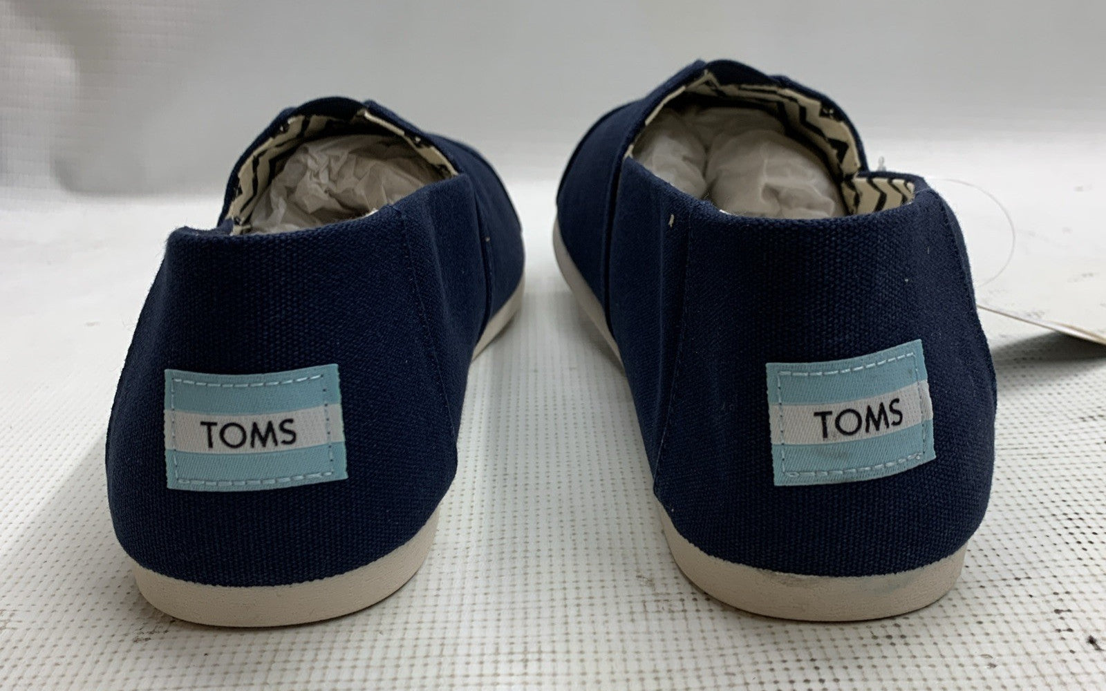 TOMS Alpargata Men's Espadrilles 13 Slip-on Trainers Navy Classic Textile Upper
