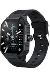 Welly Merck Smart Watch Black Touch Screen Fitness Tracker Pedometer Monitor