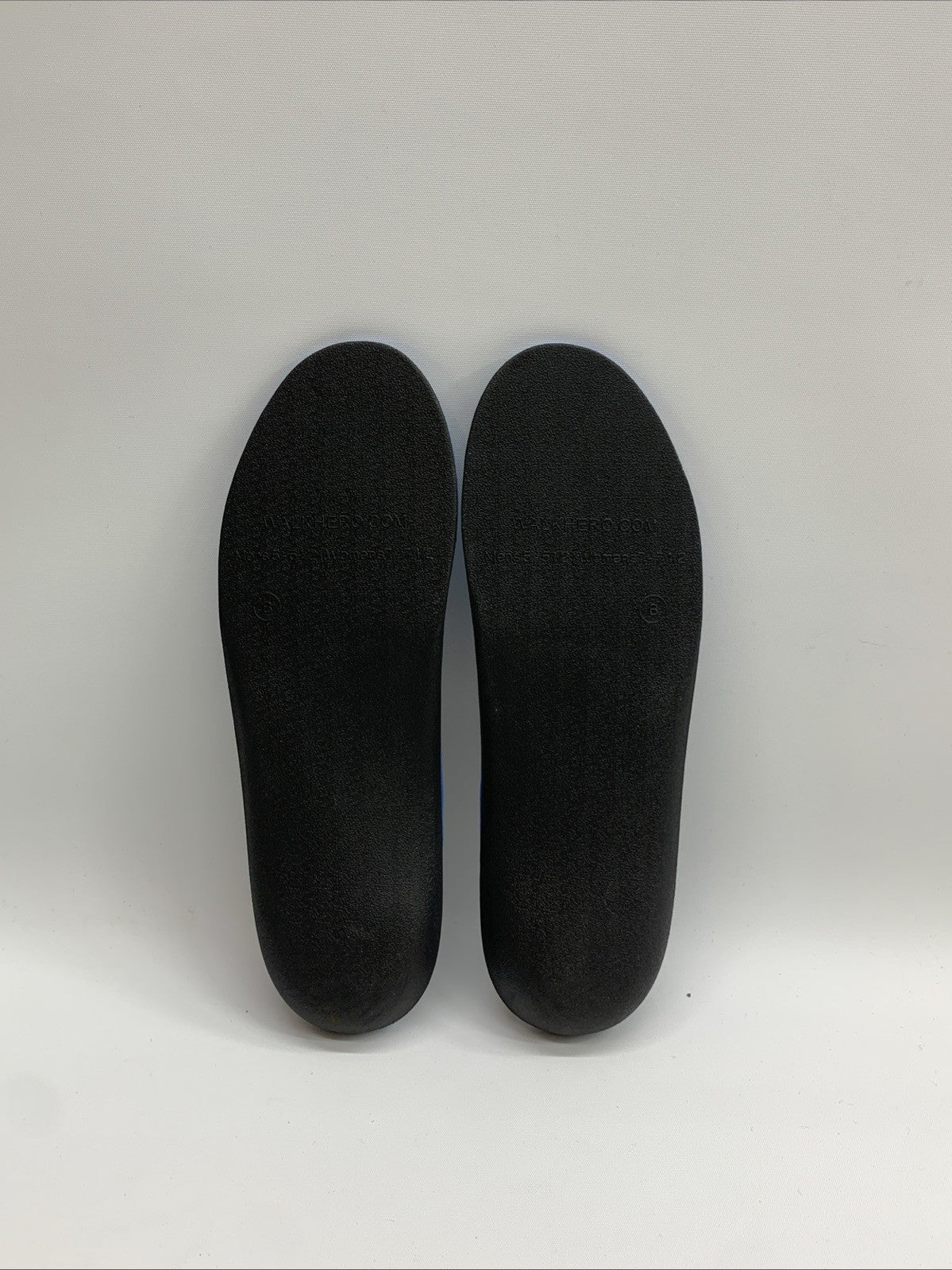 Walk Hero Medical Orthotic Insoles Men’s 5-5.5 | W 7-7.5 Blue for Work Boot/Shoe