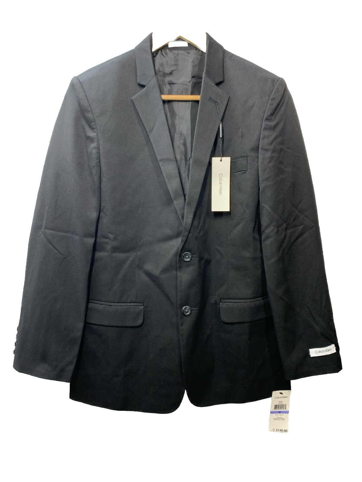 Calvin Klein Boys' 2-Piece Formal Suit & Pant Formal Set 18 Long Sleeve K831209