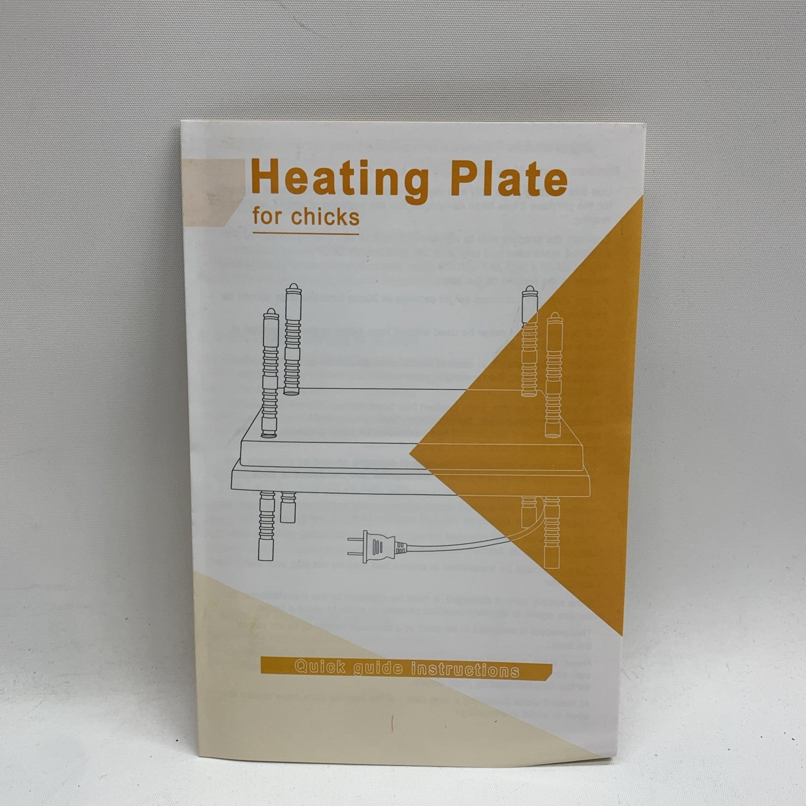 Rent a Coop Brooder Heating Plate BP-25 Black/Red for 15 Chicks 12w 10
