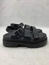 Dirty Laundry Womens Platform Gladiator Sandals Baddie Wedge Buckle Black Size 9