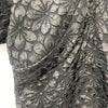 Donna Morgan Women's Cute Mini Cocktail Dress Black Size 6 Raised Floral Print