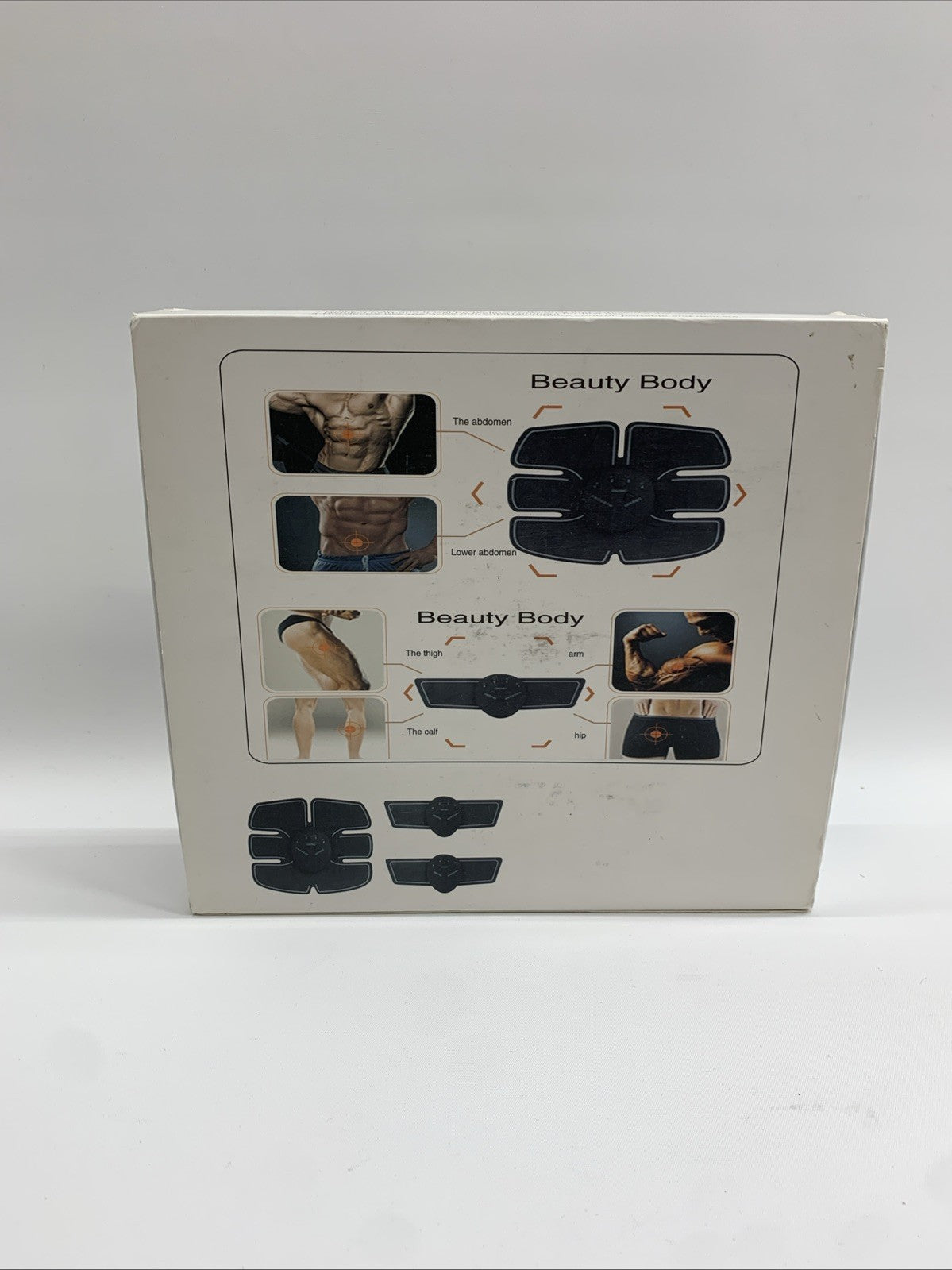 Abs Six Pack Abdominal Muscle Stomach Fitness EMS Boot Toning Belt Mobile-Gym