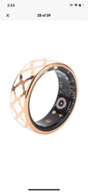 Hot Smart Ring Health Tracker For Exercise Monitoring Sport Modes Stain Size 10