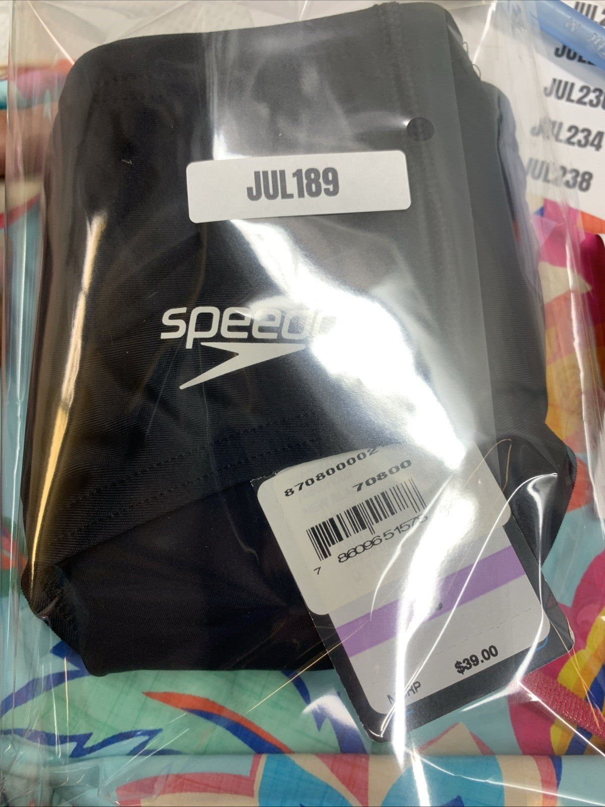 Speedo Men's Powerflex Eco Solid Swim Race Brief Size 38