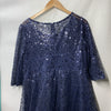 Ever-Pretty Women's Sequin Midi Cocktail Evening Semi Formal Dress - Size 18