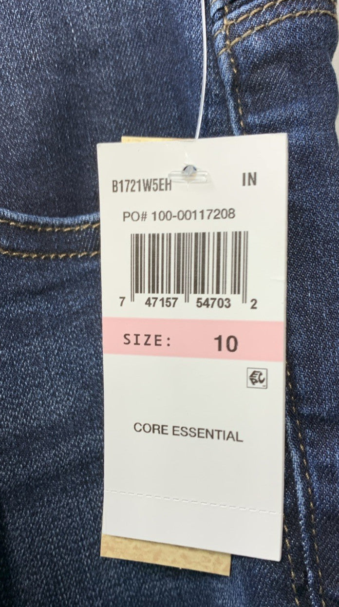 Democracy Women's Ab Solution High Rise Ankle Jean B1721W5EH Size 10 Long Pants