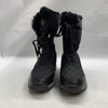 HUMTTO Women's Winter Warm Waterproof Snow Boots Lightweight Non-Slip 8.5 Black