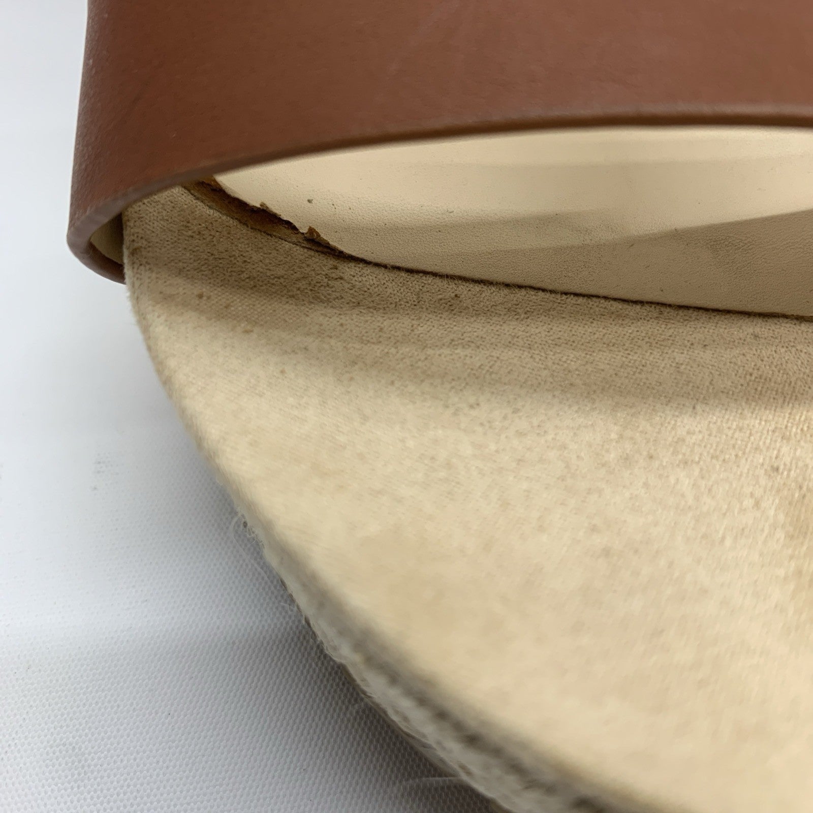 Kenneth Cole REACTION Women's Card Platform Wedge Sandal 9 Tan Ortholite Foam