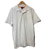Boss Hugo Boss Men's Slim Fit Stretch Short Sleeve Polo Shirt XL White Collared