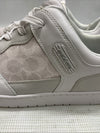 COACH Women’s C201 CR937 Sneakers 11.5D Optic White Lace-up Shoes for Walking