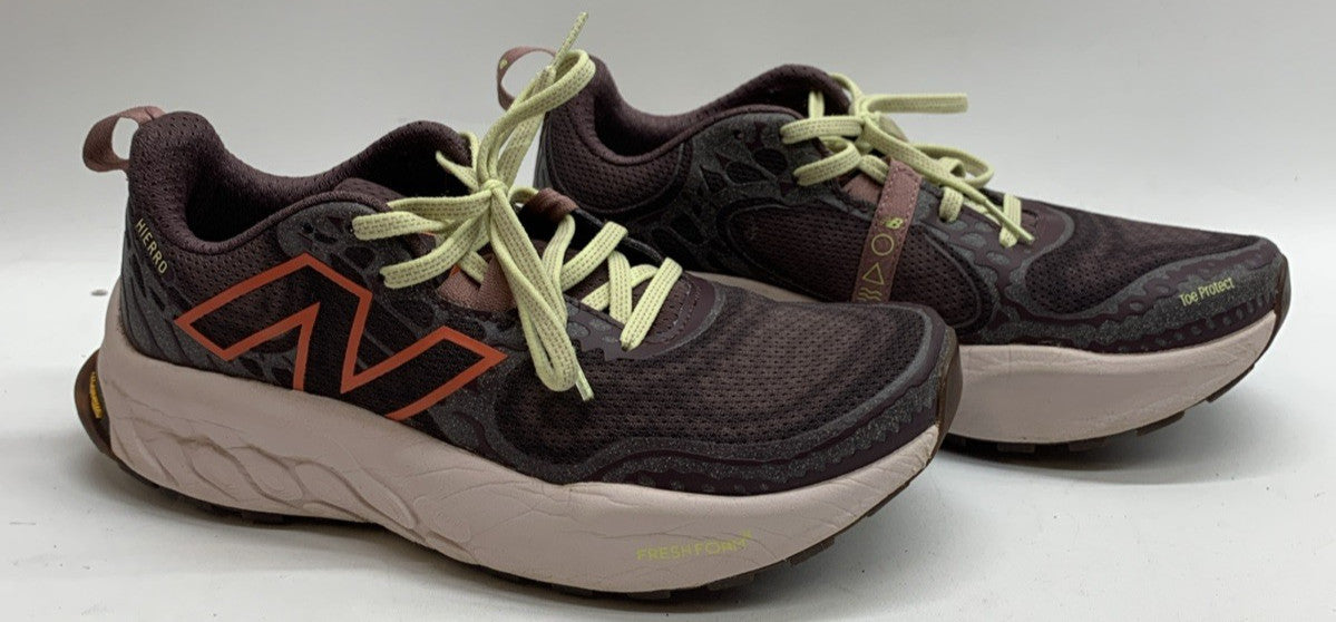 New Balance Womens FF X Hierro V8 WTHIERP8 Red Running Shoes Sneakers Size 8W