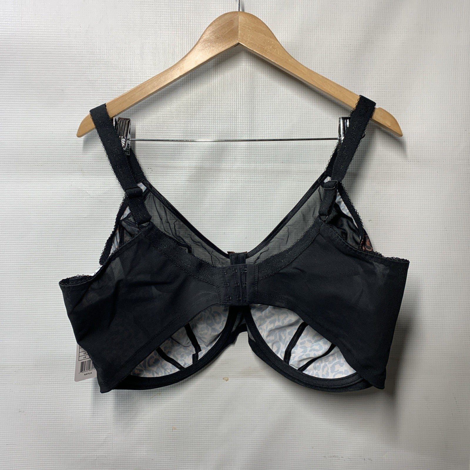 Goddess Kayla Banded Support Underwire Full Cup Bra Unlined GD6162DLD Size 44K
