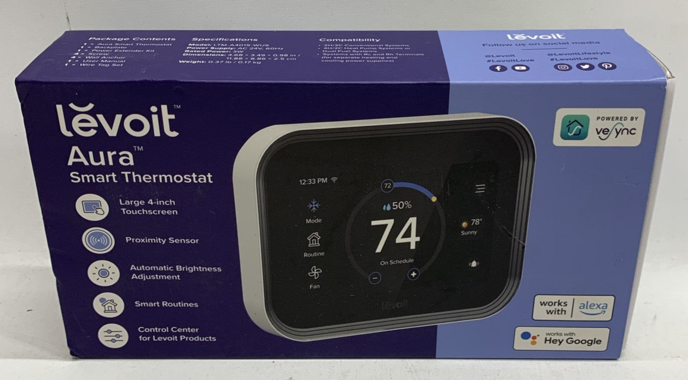 Levoit Aura Smart Thermostat Large 4
