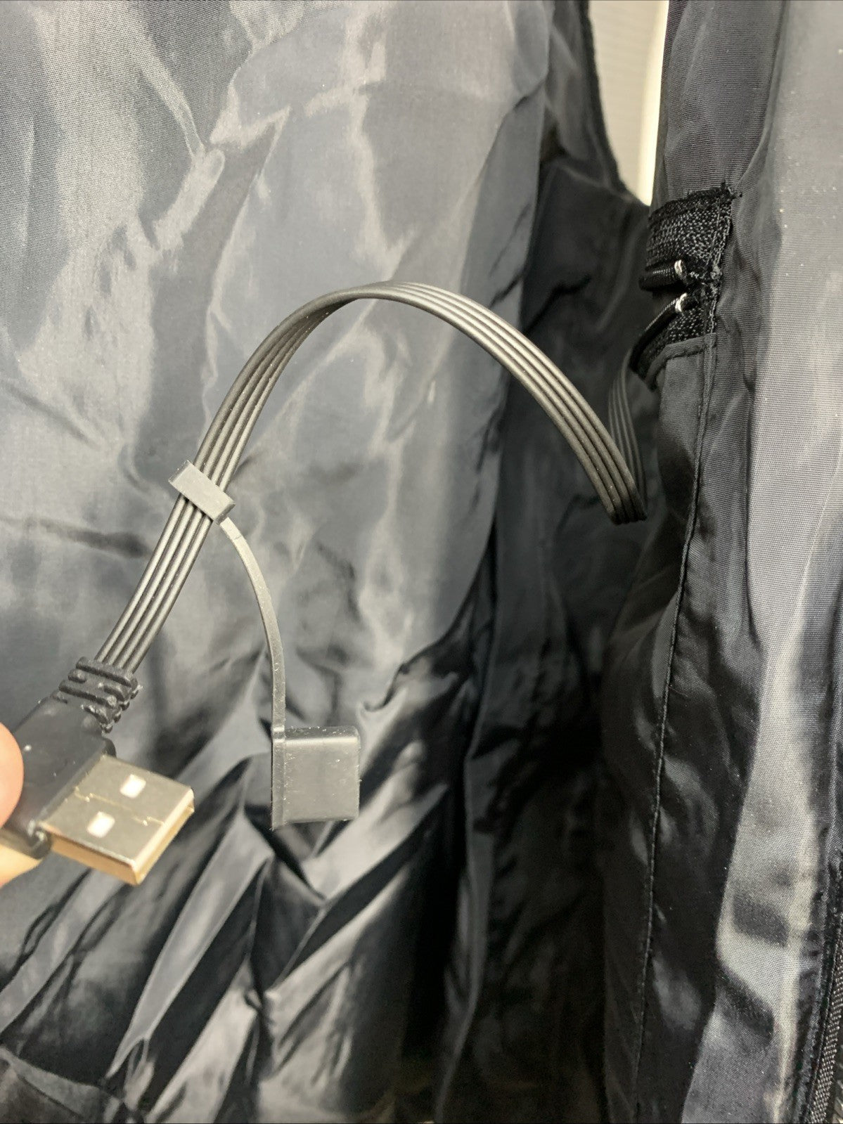 DR.PREPARE Heated Vest, Lightweight Heating Vest Size M-L Sleeveless Black Zip