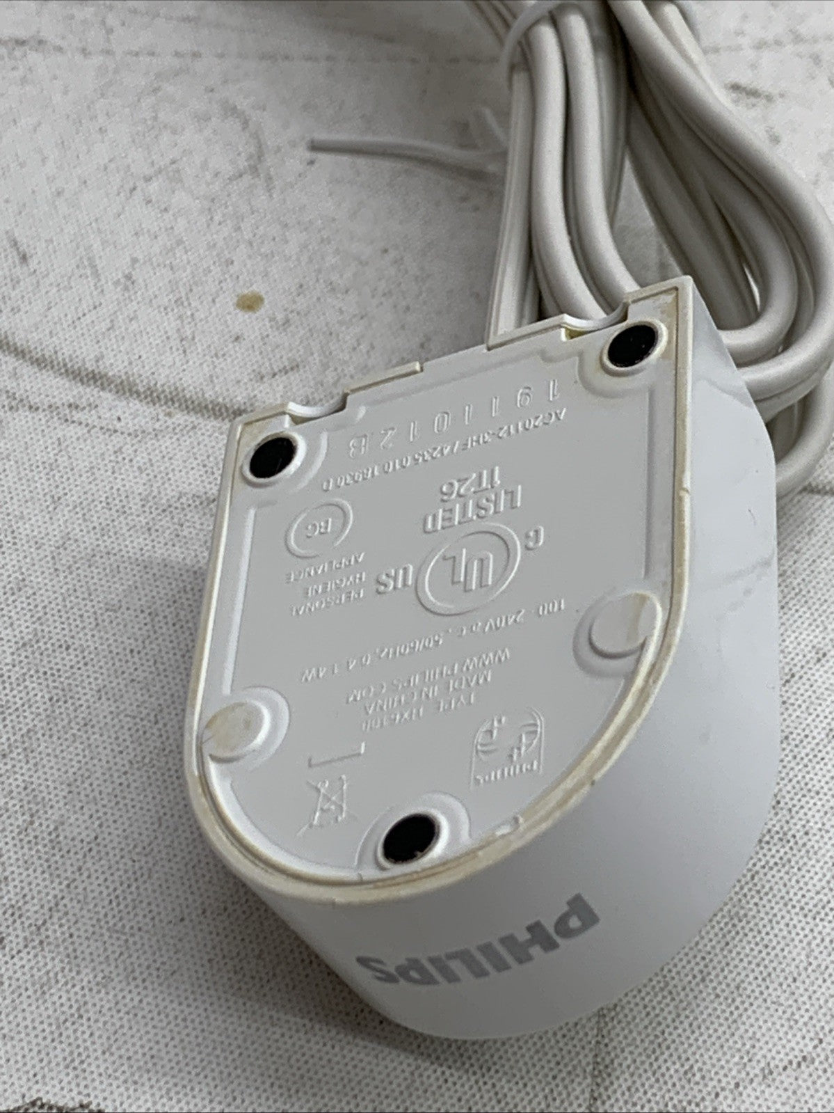 Philips Sonicare Professional Clean Electric Toothbrush HX751V NO HEAD FOR PARTS