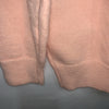 Aelfric Eden Women's Pink Yarn Threaded Dinosaur Sweater Size XS Long Sleeve