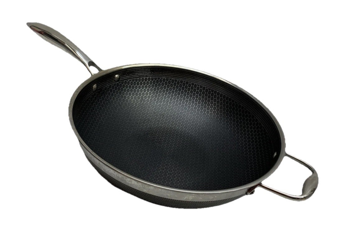Hexclad Hybrid Cookware Stainless Steel Nonstick 12