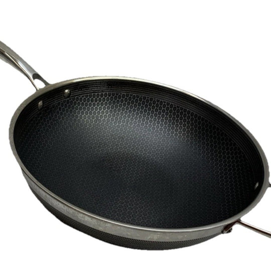 Hexclad Hybrid Cookware Stainless Steel Nonstick 12