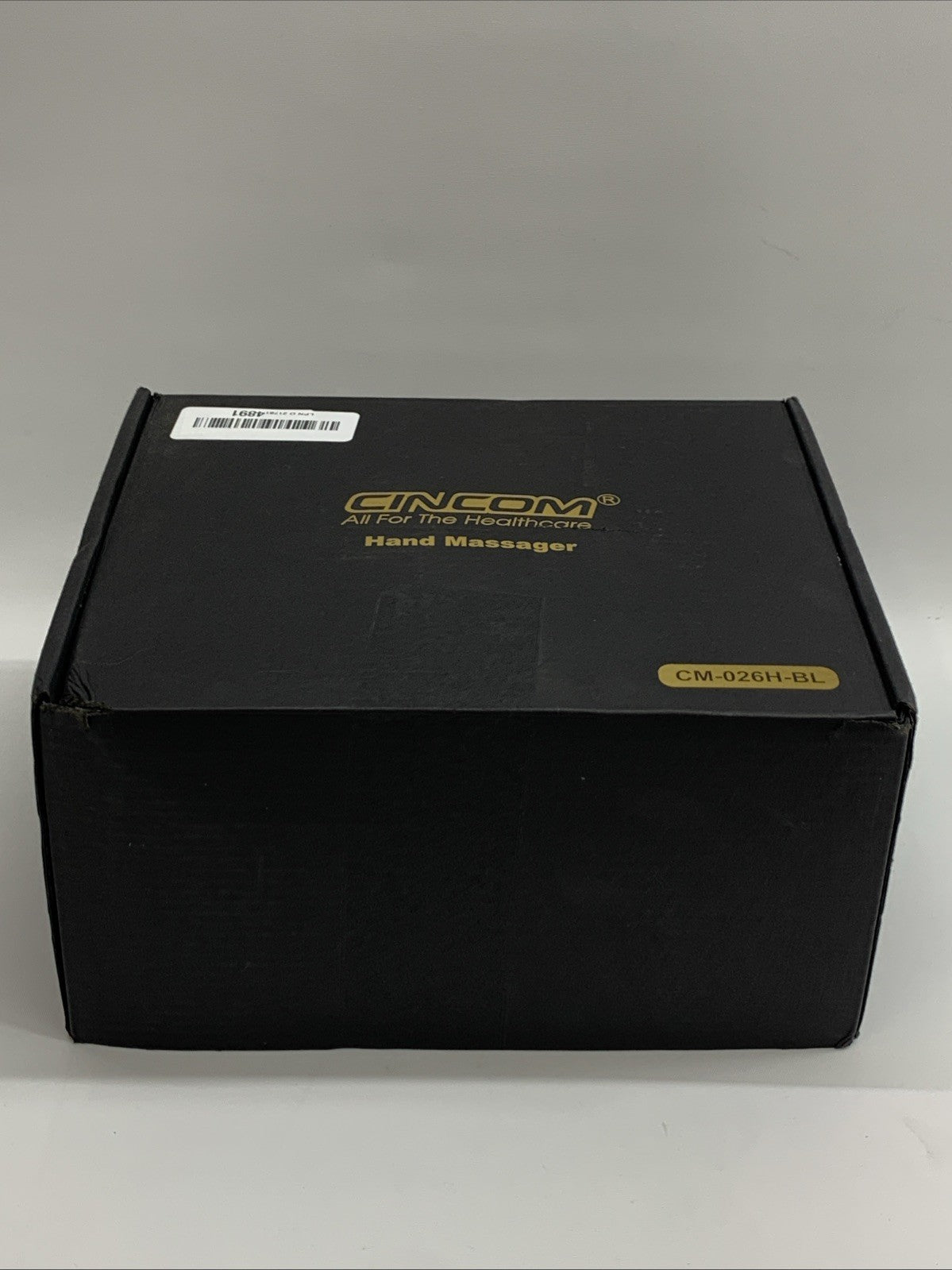 CINCOM Hand Massager - Cordless Hand Massager with Heat and Compression Black