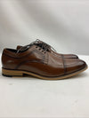 Stacy Adams 25066-221 Men's Brown Cognac Cap Toe Oxford Dress Shoes Size 9.5W