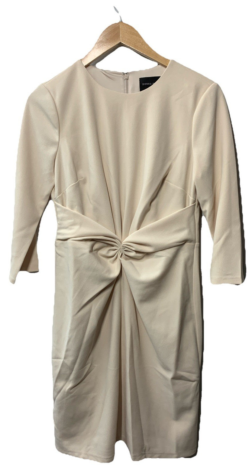 Donna Morgan D9263M Women's Sleek and Simple 3/4 Sleeve Shift Work Dress Size 6