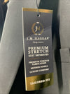 Haggar Mens JMH Premium Stretch Jacket Tuxedo Tailored Fit 52L Black Long Sleeve
