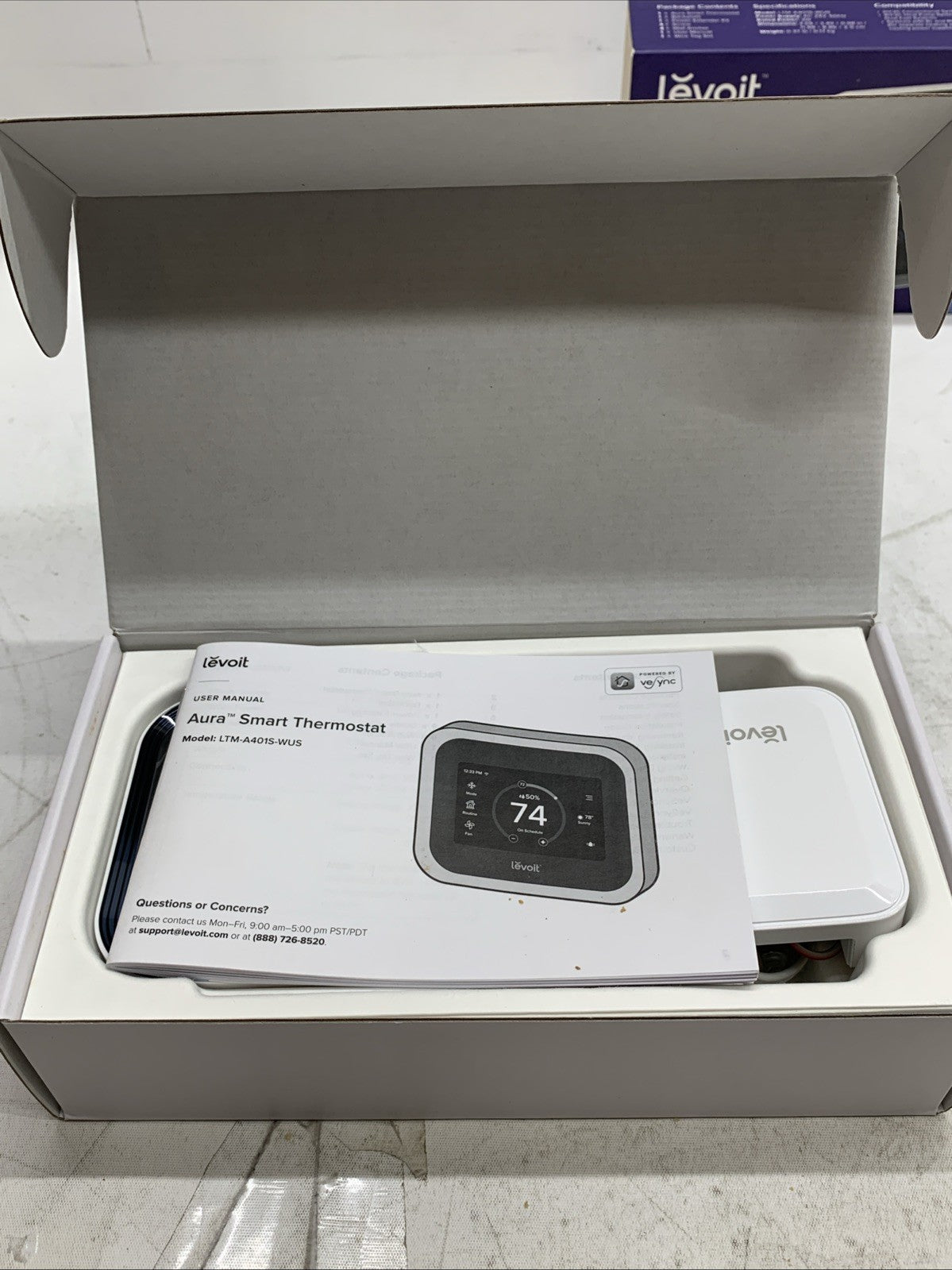 Levoit Aura Smart Thermostat Large 4