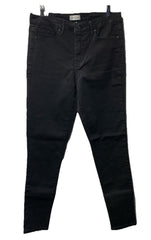 Womens Jessica Simpson High Rise Skinny Jean  Black Size 8 Long Pant with Pocket