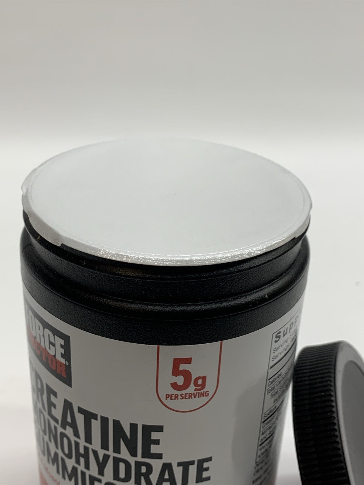 Force Factor Creatine Gummies 150gummy Creatine Monohydrate Muscle Gain 5g Dose