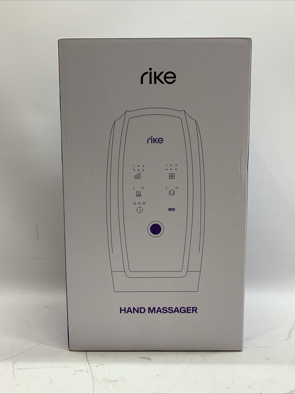 Hand Massager 6 Modes 6 Intensities Hand Massager with Heat & Compression Black