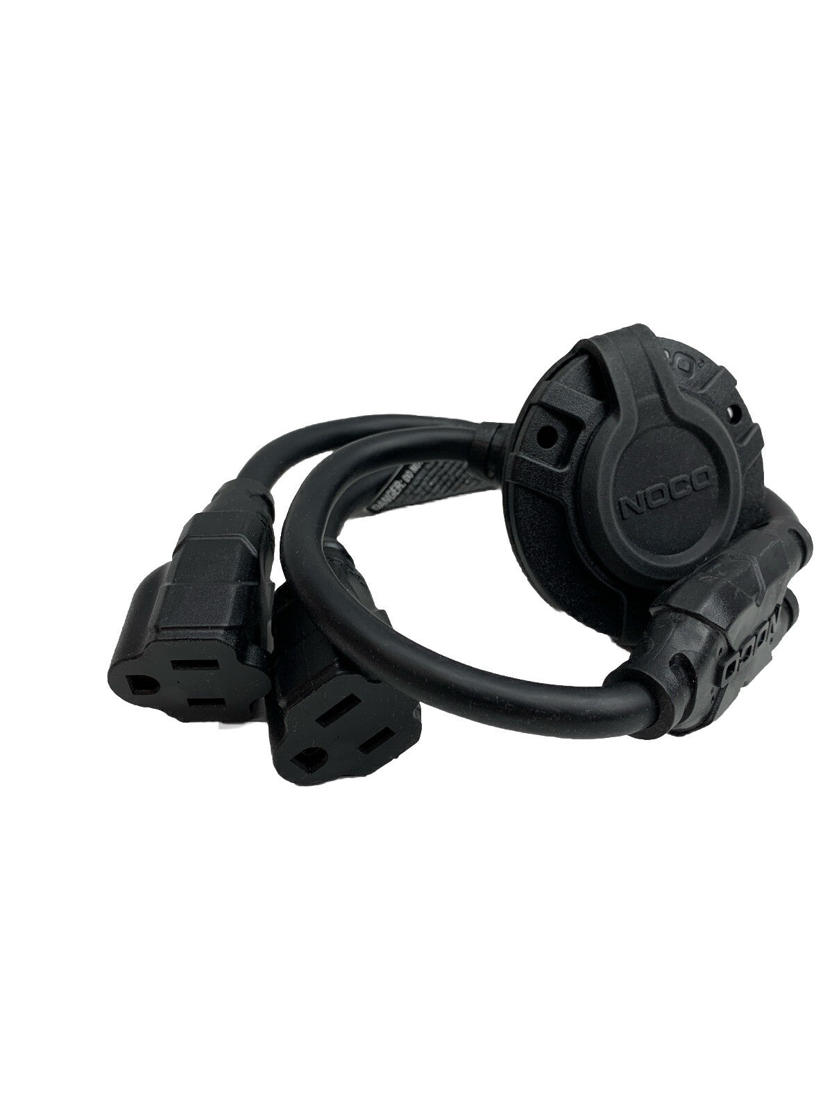 NOCO GCP2 AC Port Plug 2 Way Splitter 125v  15Amps for Trailers Sheds Buildings