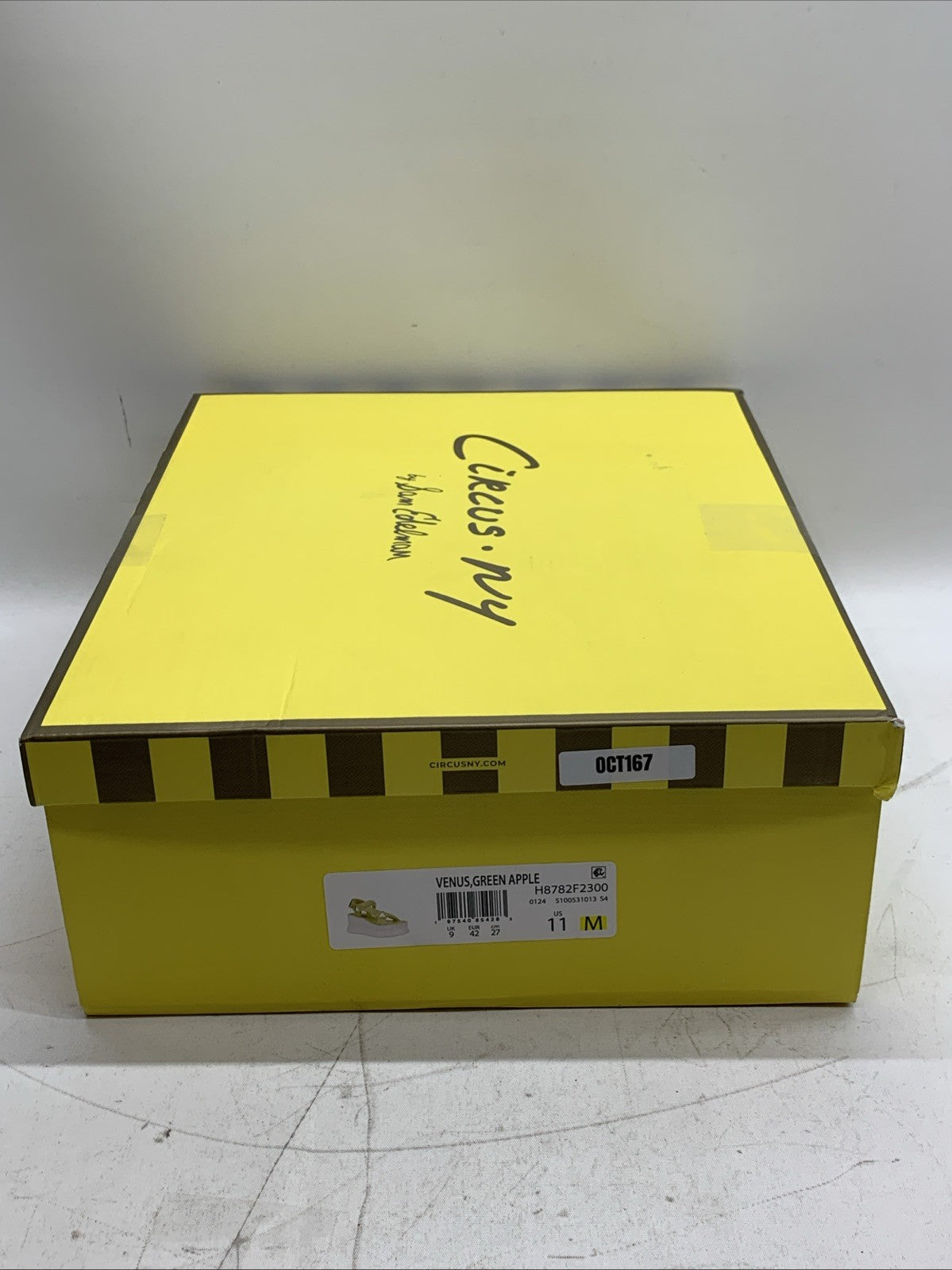 Circus NY by Sam Edelman Venus Platform Wedge Sandals Womens Sz 11M Green Apple