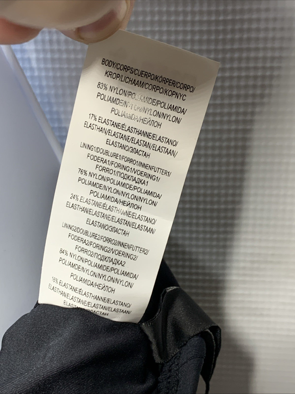 La Blanca Island Goddess Body Lingerie Mio One Piece Swimsuit Black Size 18W