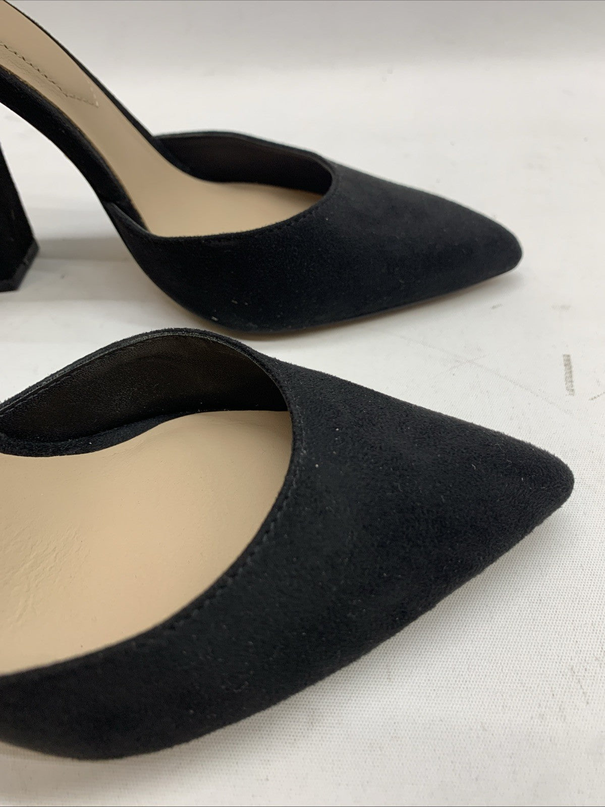 Aldo Nicholes Ankle Strap Pointed Toe Pumps Heeled Shoes Black Size 6 Sandal