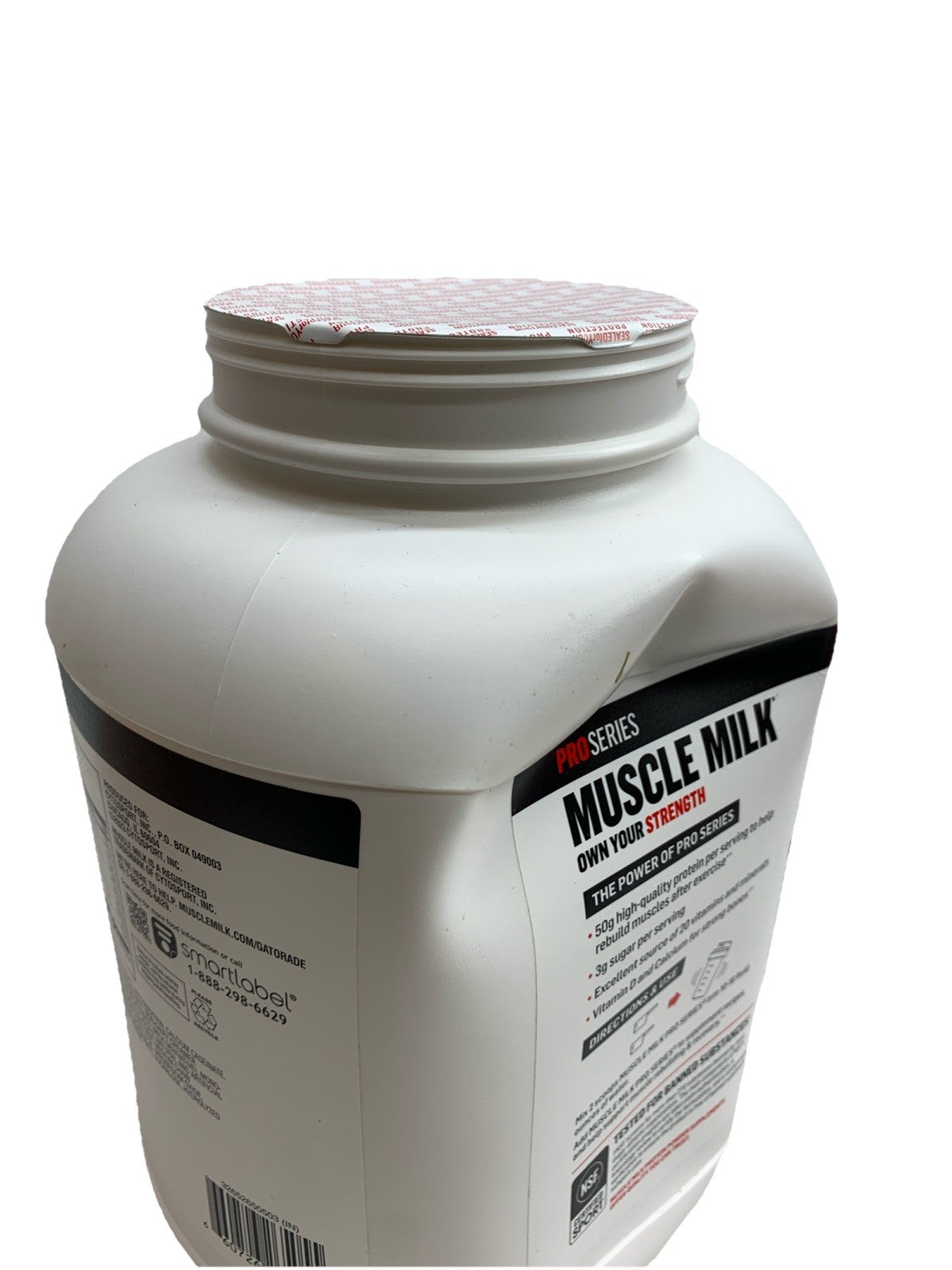 MuscleMilk Pro Series Protein Powder Supplement Intense Vanilla 5Lbs 50G Protein